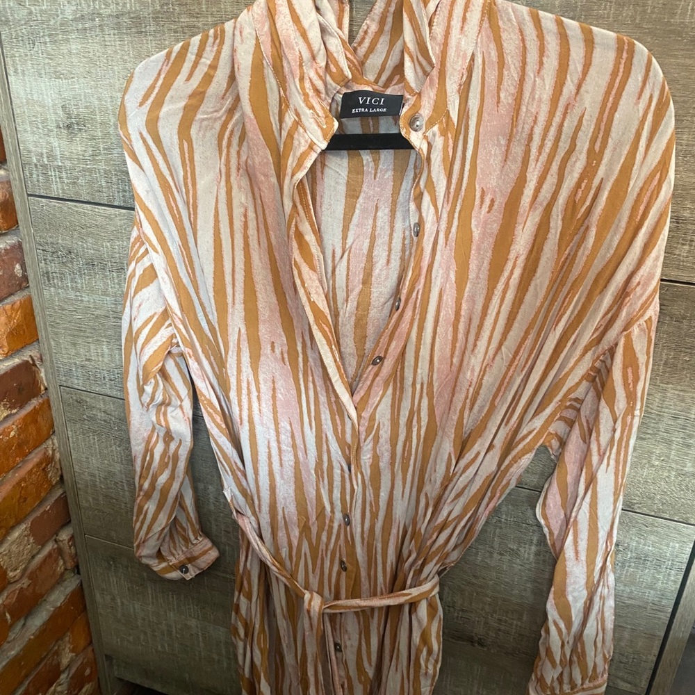 Vicki Zebra Dress